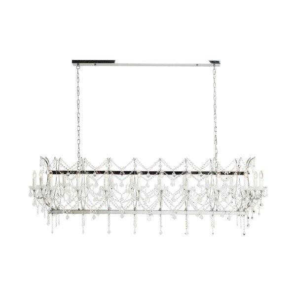 Piekaramā lampa sudraba krāsā Kare Design Deluxe