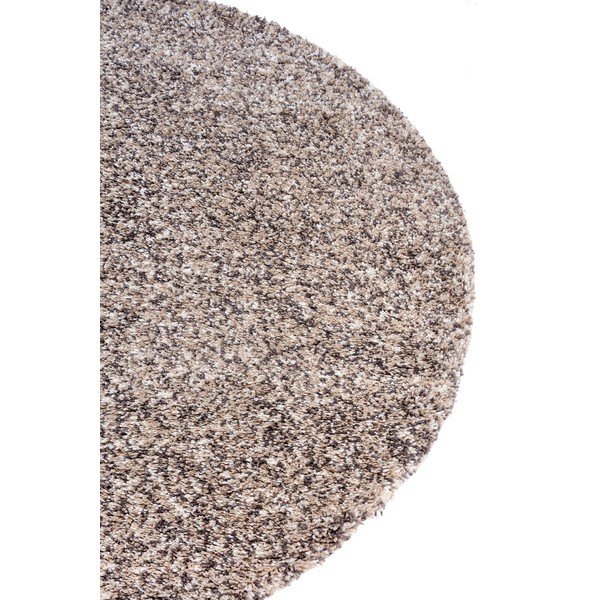 Bēšs apaļš paklājs ø 120 cm Shag – Hanse Home-image-4
