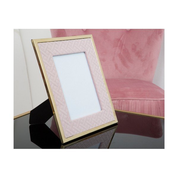 Mauro Ferretti Glam galda fotorāmis rozā krāsā, 15 x 20 cm-image-1