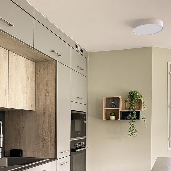 Balta griestu lampa SULION Linha, ø 21,5 cm-image-2