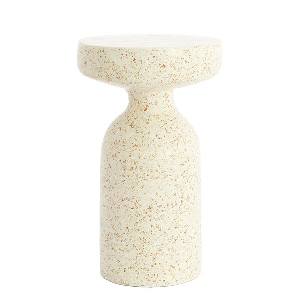 Teraco cementa apaļš sānu galdiņš ø 32 cm Moravit – Light & Living