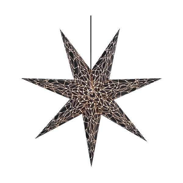 Melns Ziemassvētku gaismas dekors Karla – Markslöjd