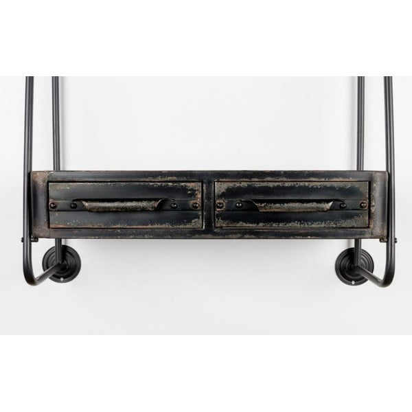 Sienas plaukts ar atvilktni White Label Feng-image-1