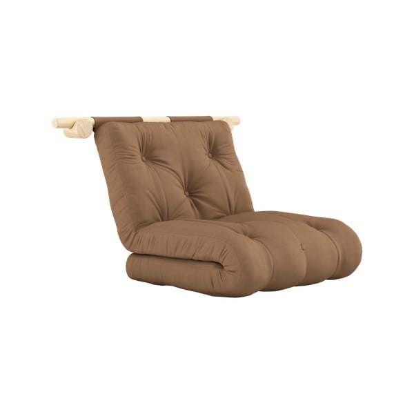 Brūns atpūtas krēsls Hooked – Karup Design