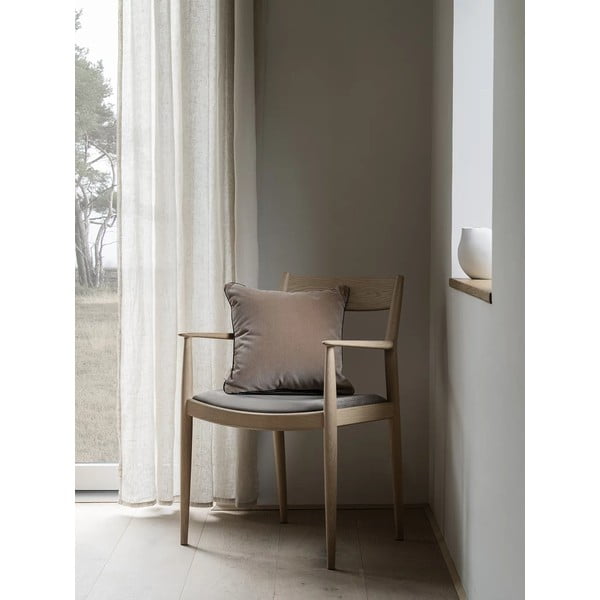 Gaiši pelēka porcelāna vāze (augstums 14 cm) Nona – Blomus-image-3