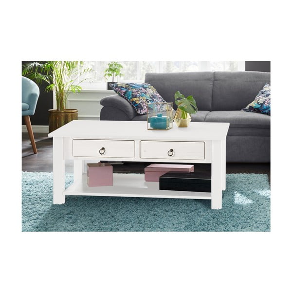 Balts priedes žurnālgaldiņš Støraa Inda-image-1