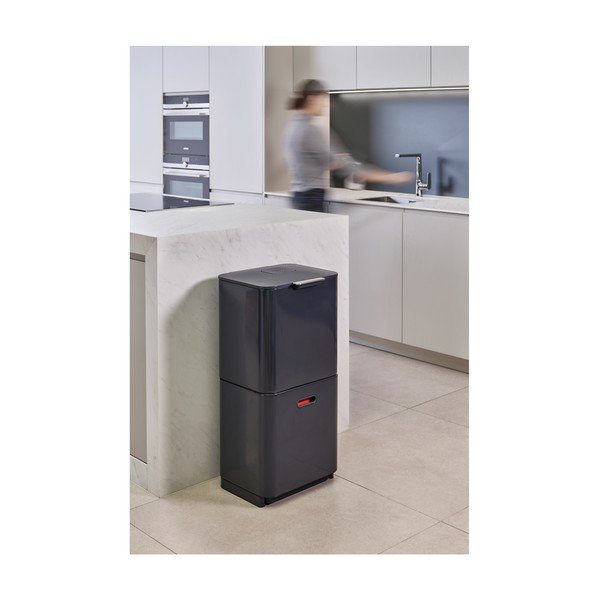 Grafīta pelēks Joseph Joseph Totem Max, 60 l-image-2