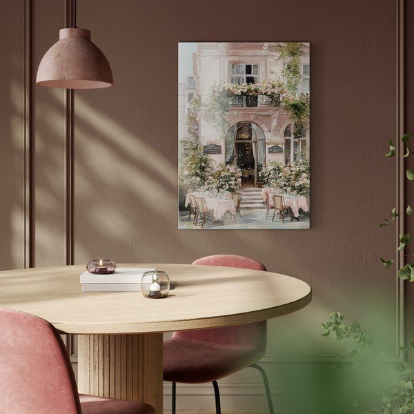Glezna 60x80 cm Café de Fleurs – Styler-image-1