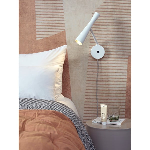 Balta sienas lampa ø 6 cm Bordeaux – it's about RoMi-image-1