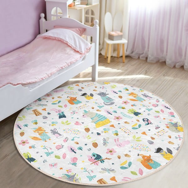 Bērnu paklājs ø 100 cm Comfort – Mila Home-image-3