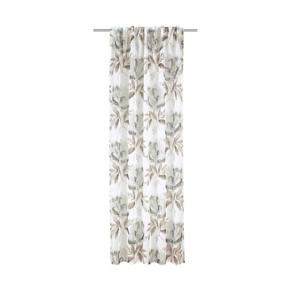 Balts/brūns aizkars 135x245 cm – Sehlbach