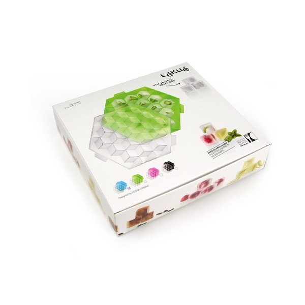 Zaļa silikona ledus veidne Lékué Ice Cube-image-4