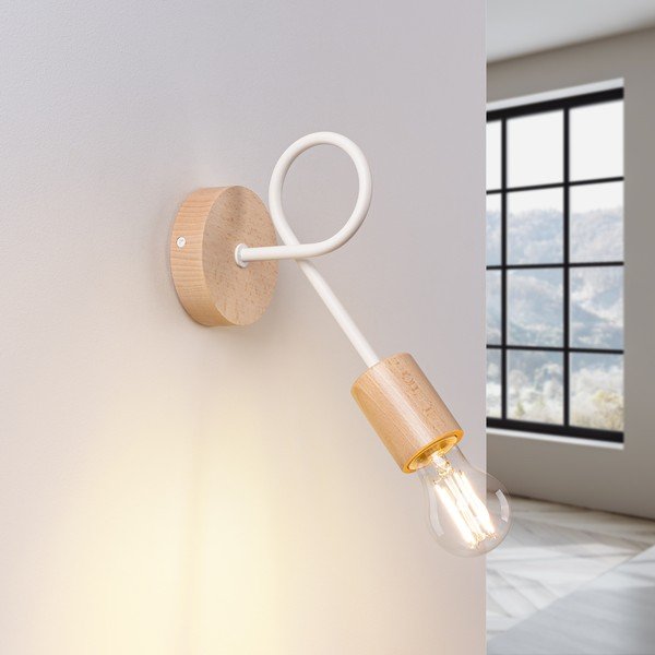 Dabīga toņa sienas lampa Tumber – Sollux-image-1