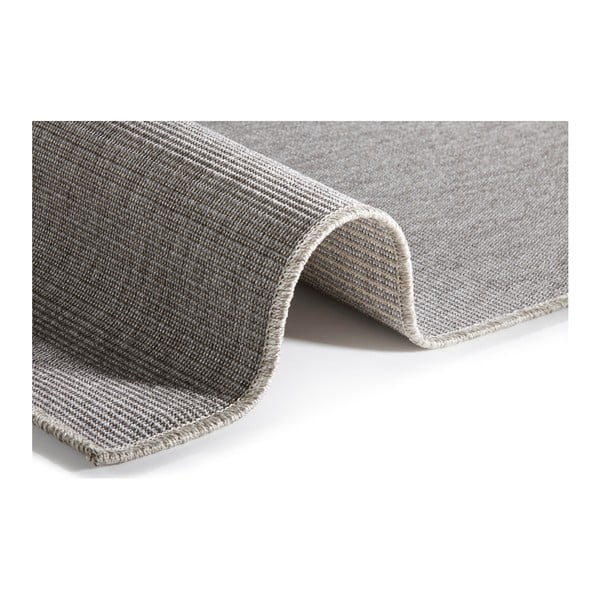 Pelēks iekštelpu un āra celiņa paklājs 80x250 cm Nature – Hanse Home-image-2