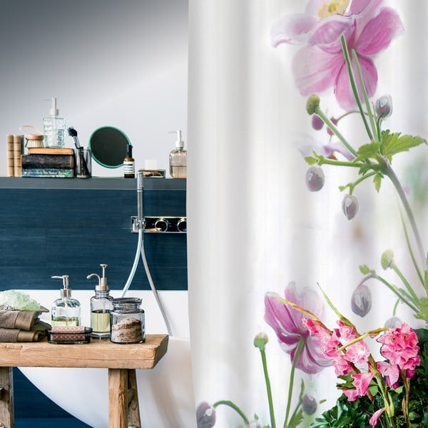 Dušas aizkars 180x200 cm Anemone – Spirella-image-1