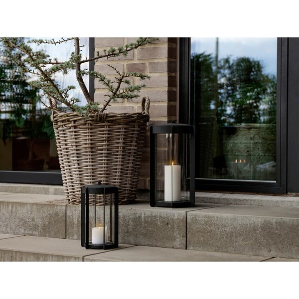 Melna LED laterna ar USB (augstums 25 cm) Firefly – Zone-image-4