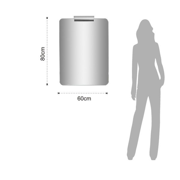 Sienas spogulis ar LED apgaismojumu Tomasucci, 60 x 80 cm-image-3