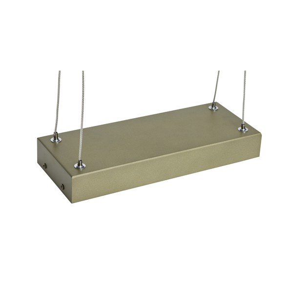 Zaļa LED piekaramā lampa ar regulējamu spilgtumu Tube – Hübsch-image-3