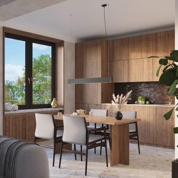 Melna metāla LED piekaramā lampa Nebula – Sollux-image-1