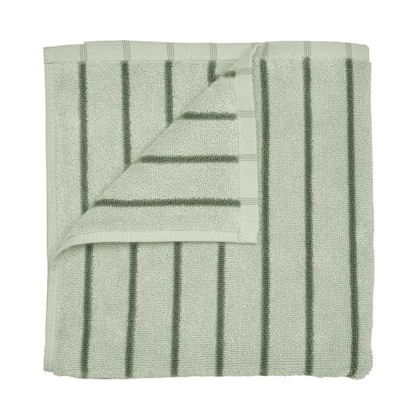 Zaļš frotē dvielis no organiskās kokvilnas  70x140 cm Arto – Blomus