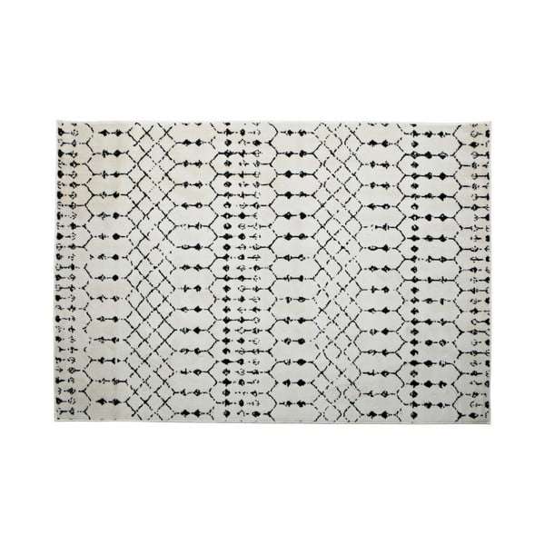 Balts paklājs WOOOD Sansa, 170 x 240 cm
