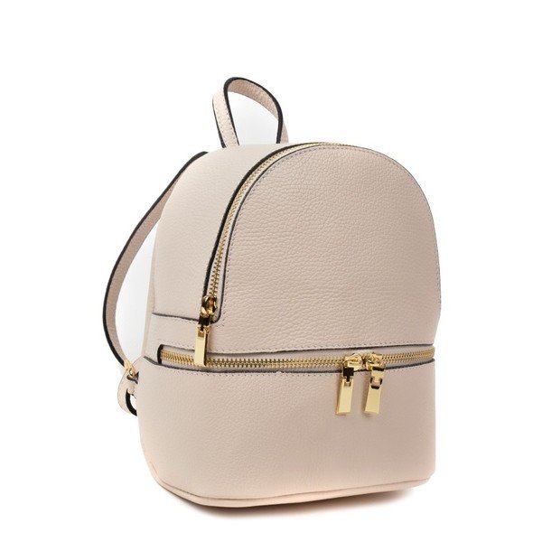 Bēšs ādas mugursoma Renata Corsi Suelo-image-4