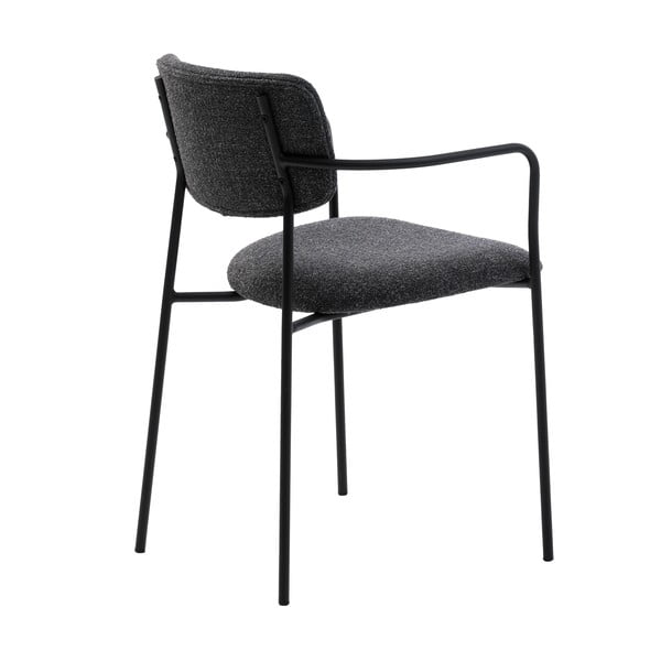 Tumši pelēks pusdienu krēsls Zama – Unique Furniture-image-4