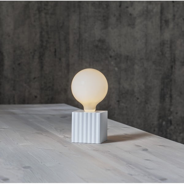 Balta lampas pamatne 10 cm Box – Star Trading-image-1