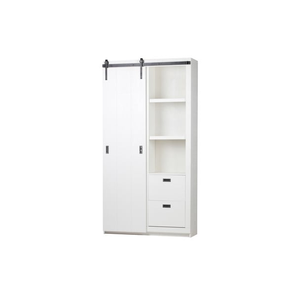 Balts skapis ar bīdāmām durvīm vtwonen Slide-image-2