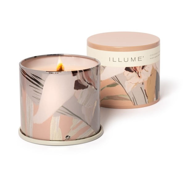 Aromātiskā svece degšanas laiks 50 h Coconut Milk Mango – ILLUME x Bloomingville-image-3