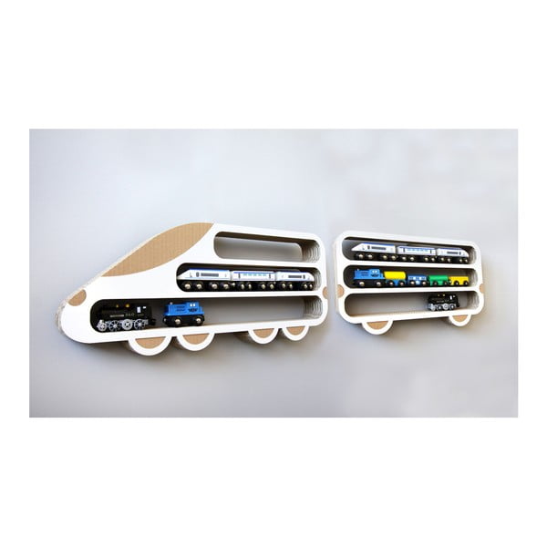 2 plauktu komplekts Unlimited Design for kids Locomotive and carriage-image-1