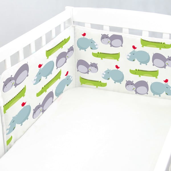 Bērnu gultiņas pārvalks Hippo, 70x70x70 cm