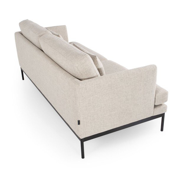 Gaiši bēšs dīvāns Ndesign Pearl, platums 204 cm-image-3