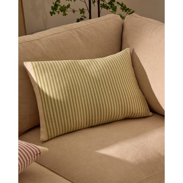 Kokvilnas spilvendrāna 40x60 cm Lioris – Kave Home-image-1