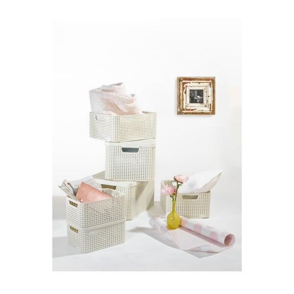 Krēmkrāsas plastmasas uzglabāšanas kaste 29x39x17 cm Style – Curver-image-1