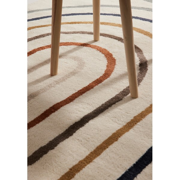 Krēmkrāsas bērnu paklājs 160x235 cm Double Rainbow – Hanse Home-image-2