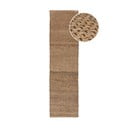 Dabīga toņa džutas paklājs 60x230 cm Sol – Flair Rugs