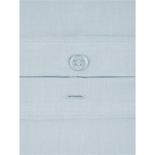 Zila kokvilnas satīna gultas veļa 200x135 cm Comfort – Westwing Collection-image-4