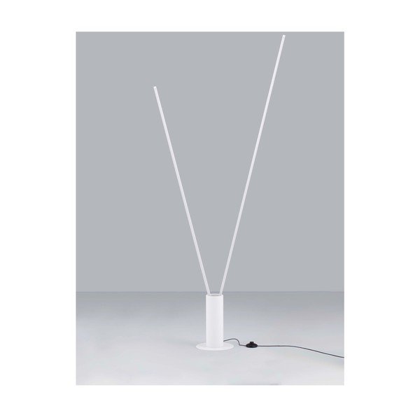 Matēti balta metāla LED stāvlampa ar saliekamu konstrukciju (augstums 181 cm) Kimolia – Nova Luce-image-2