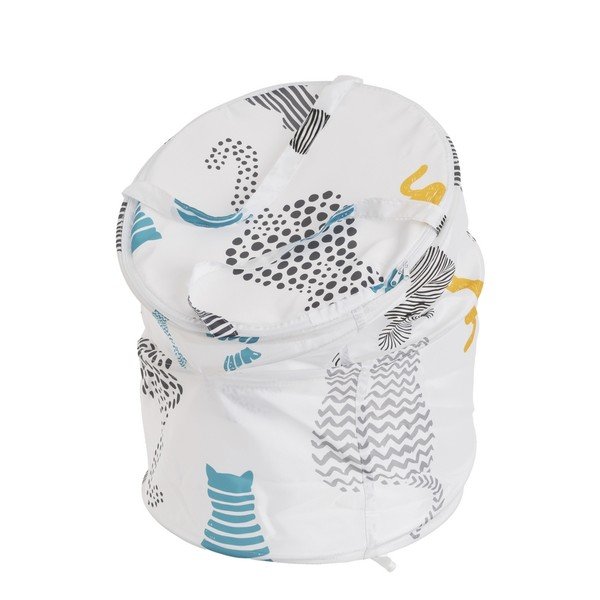 Tekstila veļas grozs Cats – Casa Selección-image-2