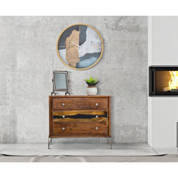 Zils sienas pulkstenis Mauro Ferretti Art, ø 60 cm-image-1