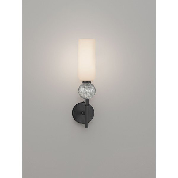 Matēti melna akmens sienas lampa Filomena – Nova Luce-image-3