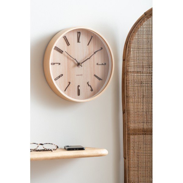 Sienas pulkstenis ø 30 cm Rama – Karlsson-image-1