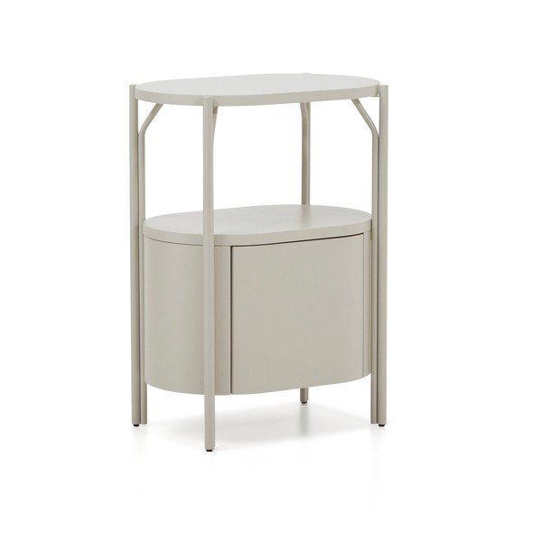 Balts skapītis zem izlietnes 60x81 cm Arely – Kave Home-image-2