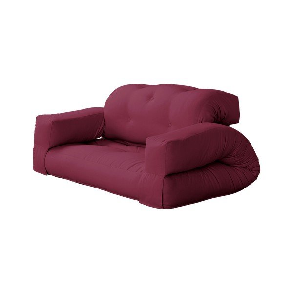 Sarkans izvelkamais dīvāns 140 cm Hippo – Karup Design