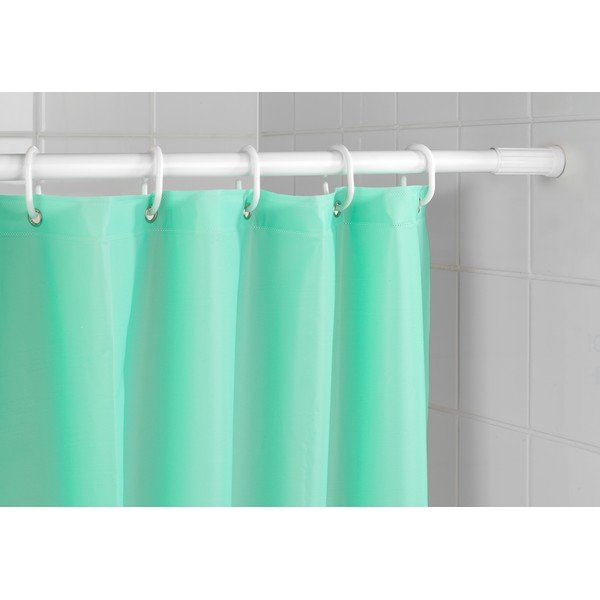 Balts dušas aizkaru stienis 110–185 cm – Allstar-image-1