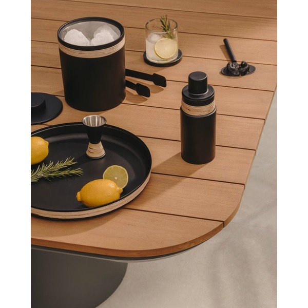 Nerūsējošā tērauda kokteiļu pagatavošanas komplekts Shai – Kave Home-image-1