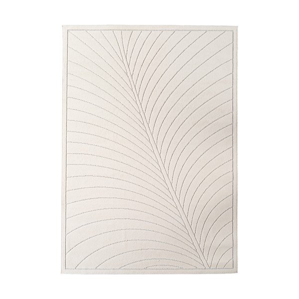 Krēmkrāsas iekštelpu un āra paklājs 140x200 cm Nova 1204 – Ayyildiz Carpets