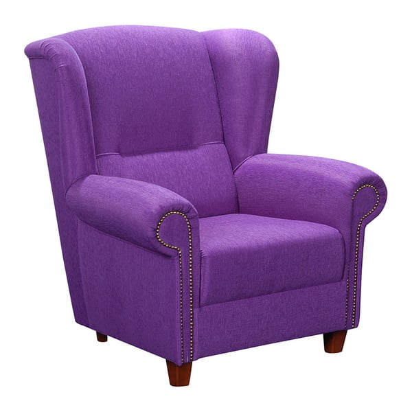 Violets atzveltnes krēsls Max Winzer Annabelle