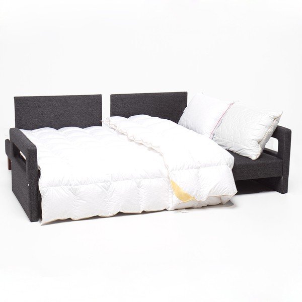 Pelēka dīvāns gulta Balcab Home Hannah Pattern-image-2